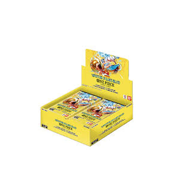 Caixa de boosters OP-15 do jogo de cartas One Piece