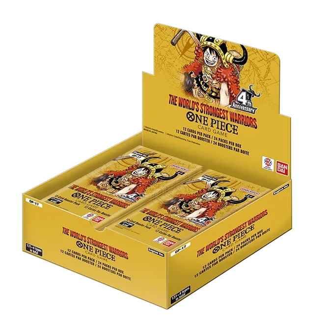 Caixa de boosters OP17 do jogo de cartas One Piece