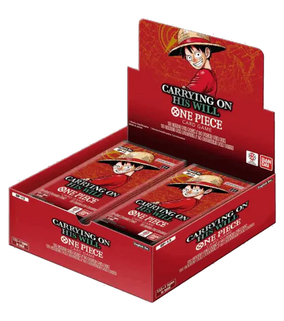 Caixa de boosters OP-13 do jogo de cartas One Piece