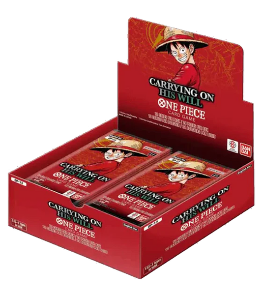 Caixa de boosters OP-13 do jogo de cartas One Piece